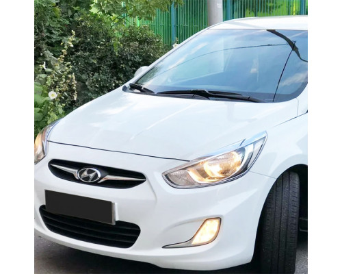 Купить капот в цвет кузова Hyundai Solaris (2011-2014) в Казани. Цены, отзывы и фото на сайте bampera116.ru.