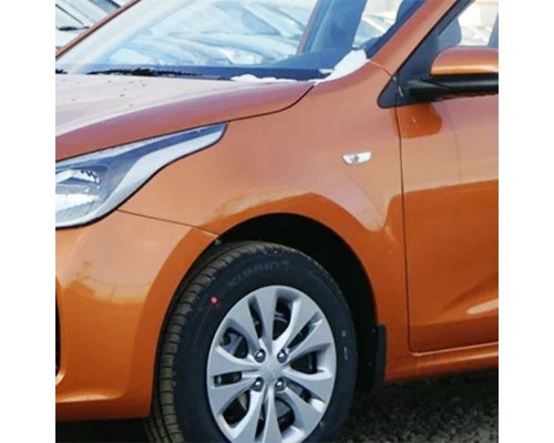 Купить крыло переднее левое (с отверстием) в цвет кузова Kia Rio 4 в Казани. Цены, отзывы и фото на сайте bampera116.ru.